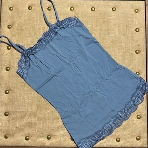 Ann Taylor Navy Lace Camisole